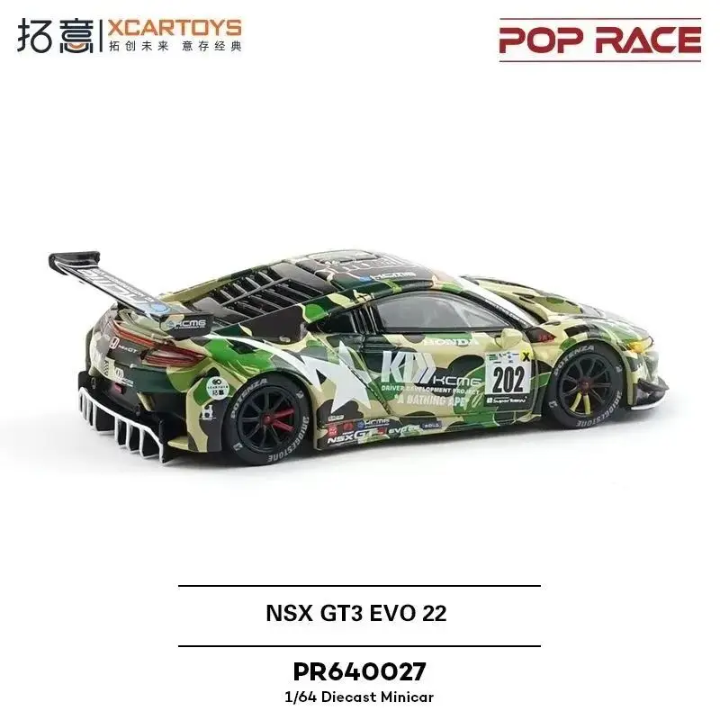 POPRACE 1:64 Schaalmodel X37 S24 EVo22 Mercedes-Benz Porsche Lamborghini Limited Supercar Legering Statisch Automodel
