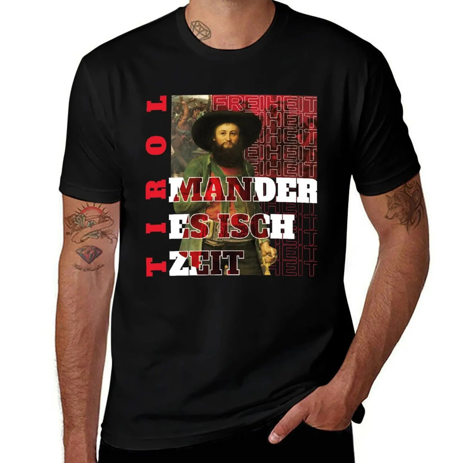 It's time for Andreas Hofer Tirol T-Shirt Durable Work Wear T-Shirt
