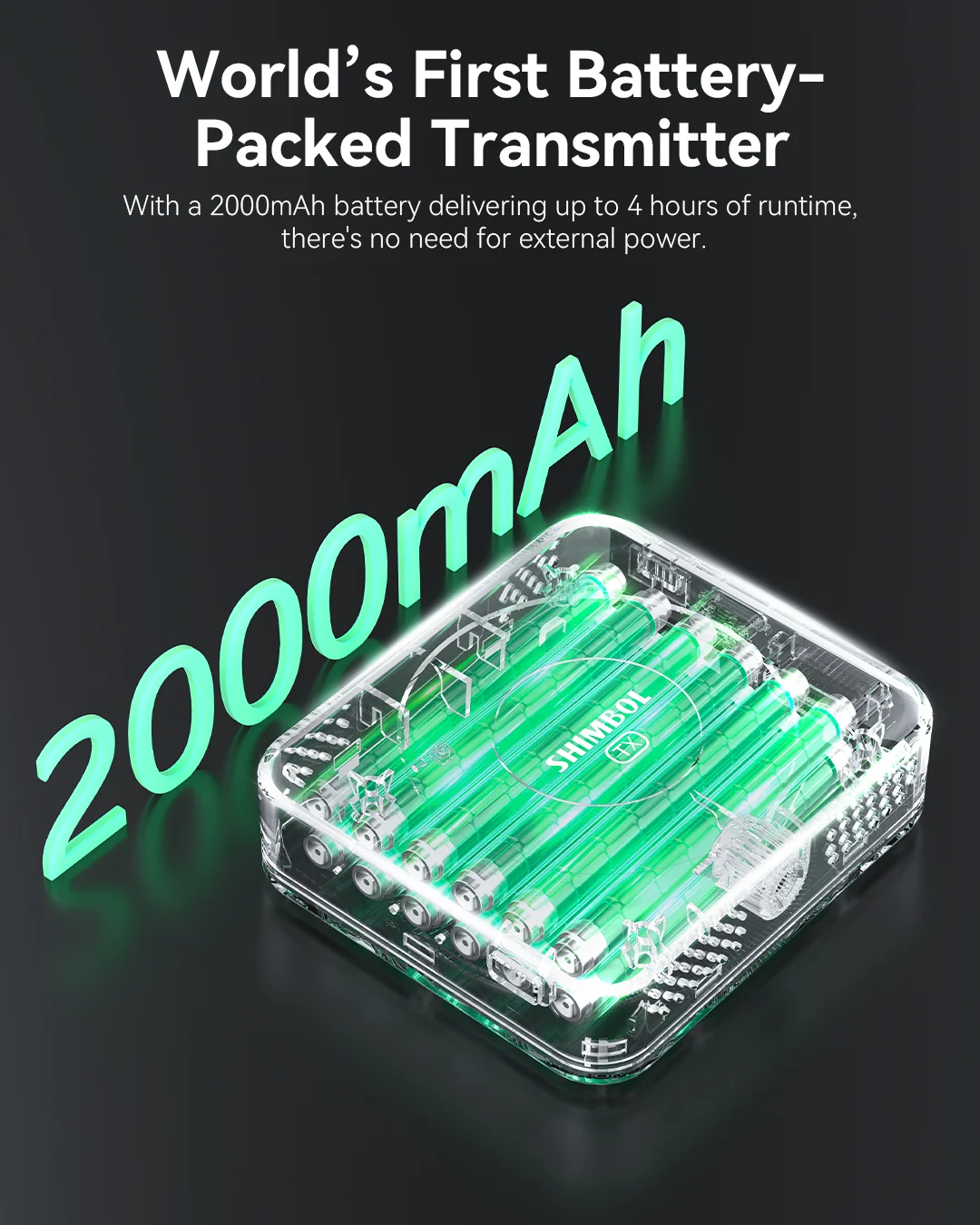Bezprzewodowy system transmisji wideo SHIMBOL TP NANO, nadajnik obrazu kompatybilny z HDMI, bezprzewodowy nadajnik wideo.