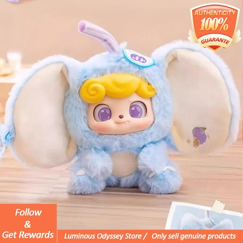 

Подлинная серия Q.Kidanimal Pres Chool, пушистая слепая коробка монстров, модная игрушка, плюшевая подвеска, милая кукла, подарочная коллекция, украшение