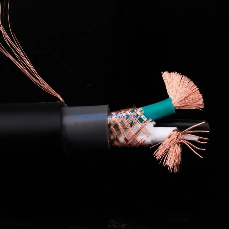 G7NE Enhances Conductivity Power Cord with Reinforced Cotton Plaited Sheath Easy to Carry Cable for Player & Amplifier