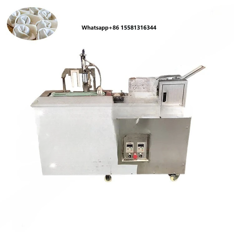 Stainless Steel Wonton Making Machines Wonton Dumpling Siomai Maker Making Machine Commercial Wonton Machine