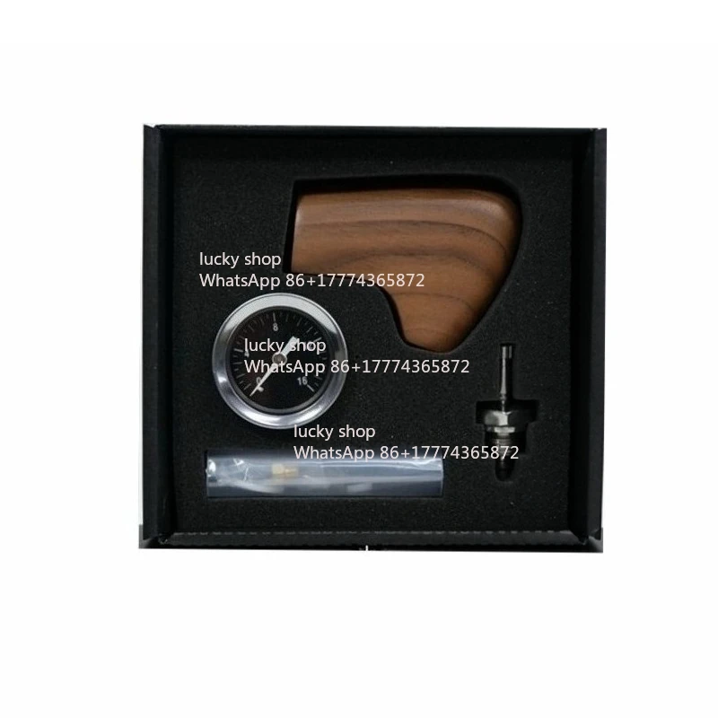 Modified Needle Flow Restriction Valve Lever Pressure Gauge Coffee Machine