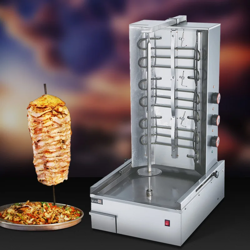 Máquina elétrica do assador de frango, Máquina Shawarma para venda, Máquina churrasqueira