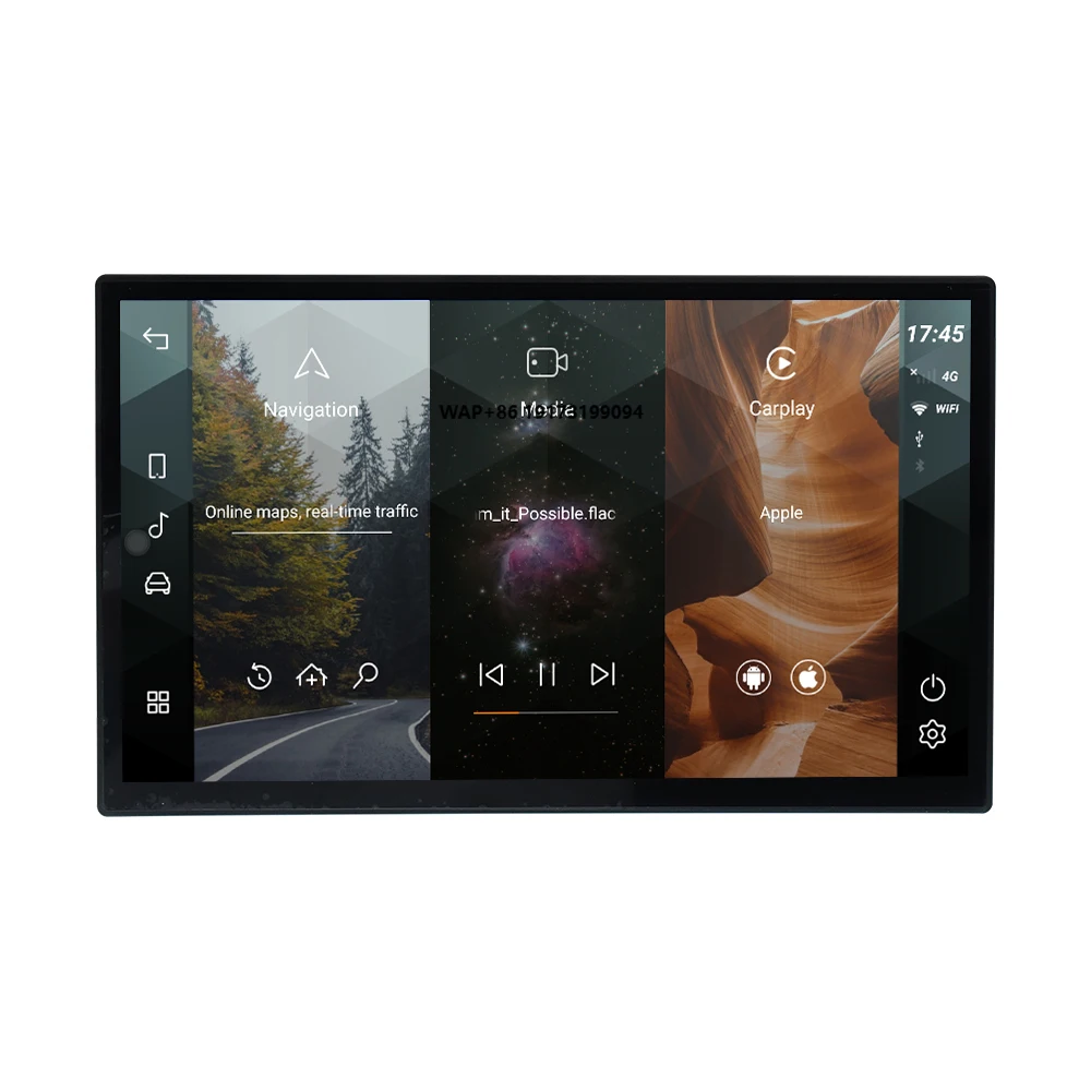 13.3'' for E-PACE 2016-2019 Navigation HD Touch Screen Auto Stereo Auto Wireless Carplay Multimedia Player Head Unit
