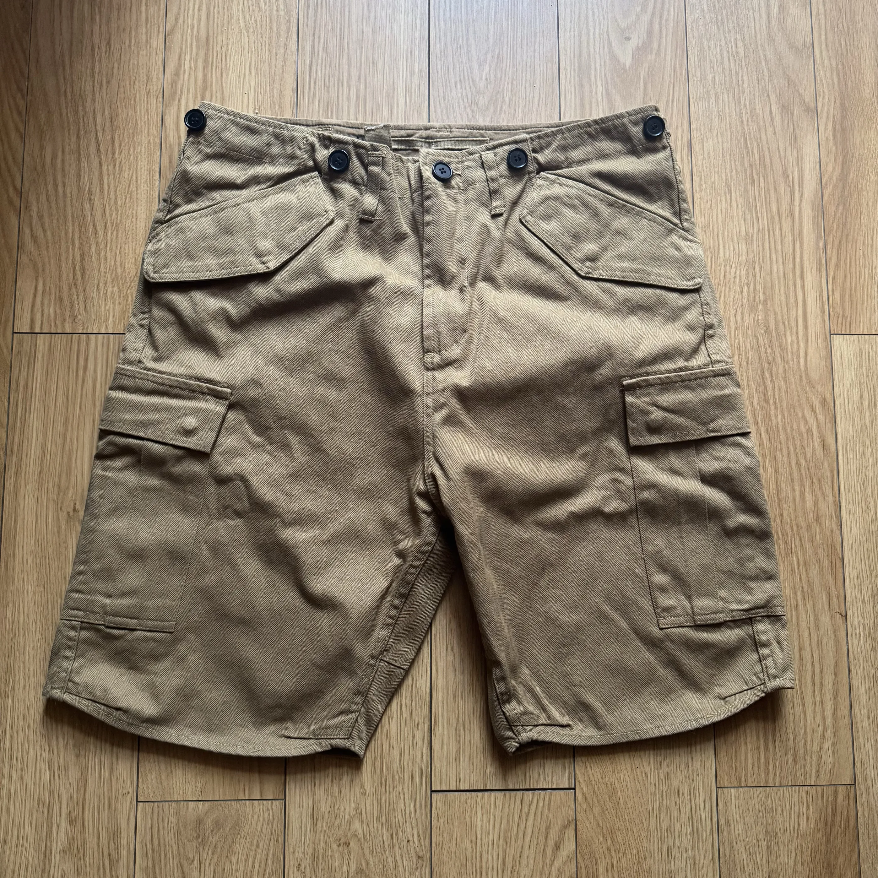 

2026 VISVIM kofu Eiger Sanction Shorts Hbt Tooling Shorts Casual Pants for men