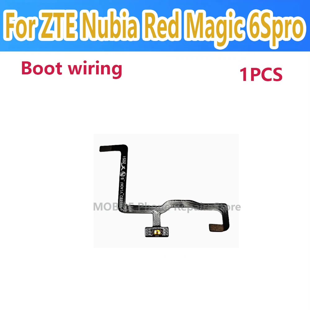 For ZTE nubia Red Magic 6Pro 6s Pro  Power On Button Flex Cable Data Board Connector Replacement Repair Parts