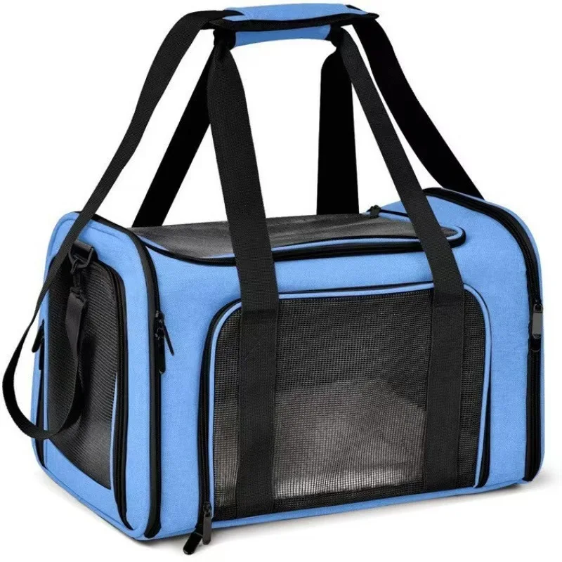 

Carrier Portable Cat Bag Handheld Cat Bag Comfortable Versatile Fashionable Capacity Pet Thickened Warm Carrier Bag Dog Backpack