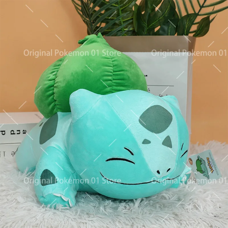 30cm Original Pokemon Plush Bulbasaur Soft Anime Dolls Stuffed Animal Kawaii Throw Pillow Birthday Gift for Kids