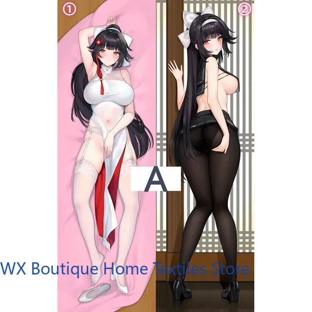

Чехол Azur Lane Takao Dakimakura, аниме, подушка отаку, чехол для подушки