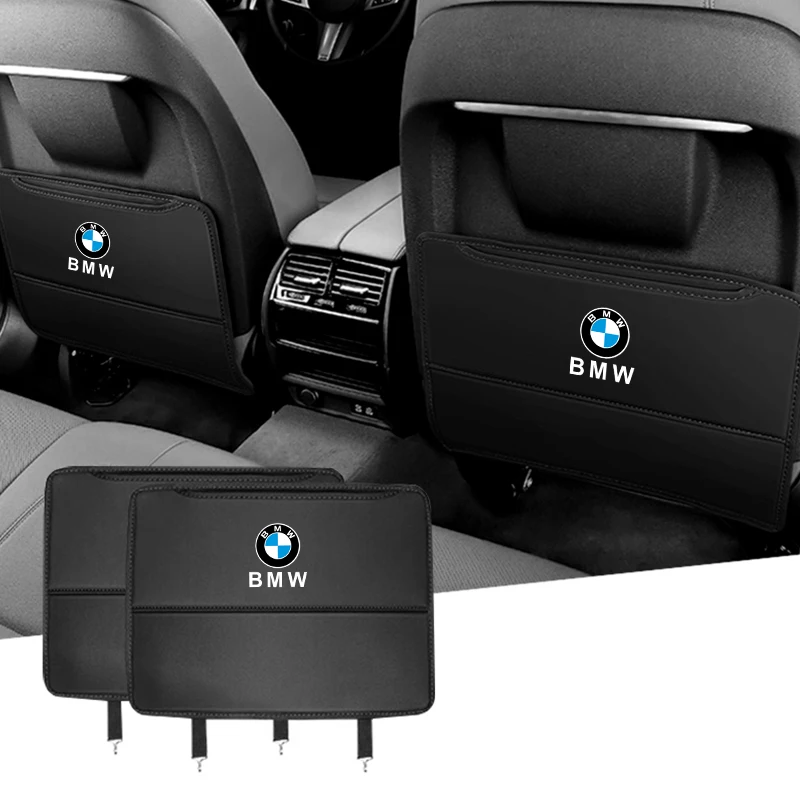 Car Seat Anti-Kick Pad Back Anti-Dirt Cover For BMW i8 Z4 Z8 X3M X4M G82 G80 F80 F87 G30 G20 G32 F40 F45 F46 E70 E71 Accessories