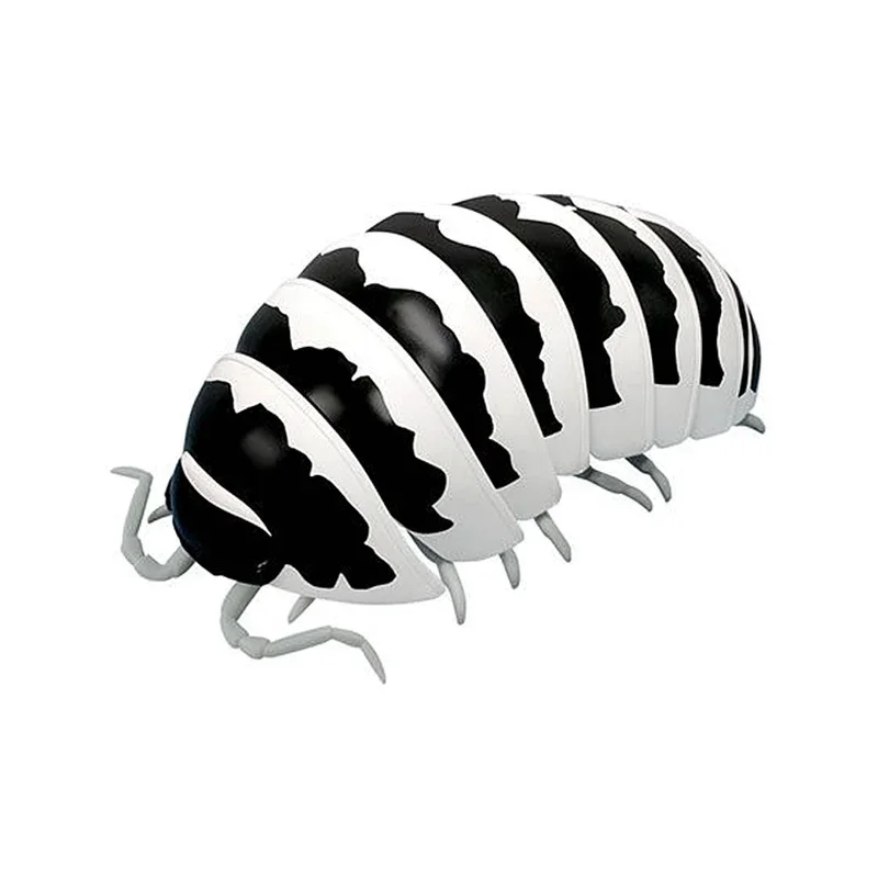 Bandai Genuine Gashapon Toys Giant Insect Pillworm Pillbug Ladybug Giant Isopod Joints Movable Simulation Model Ornaments Charms