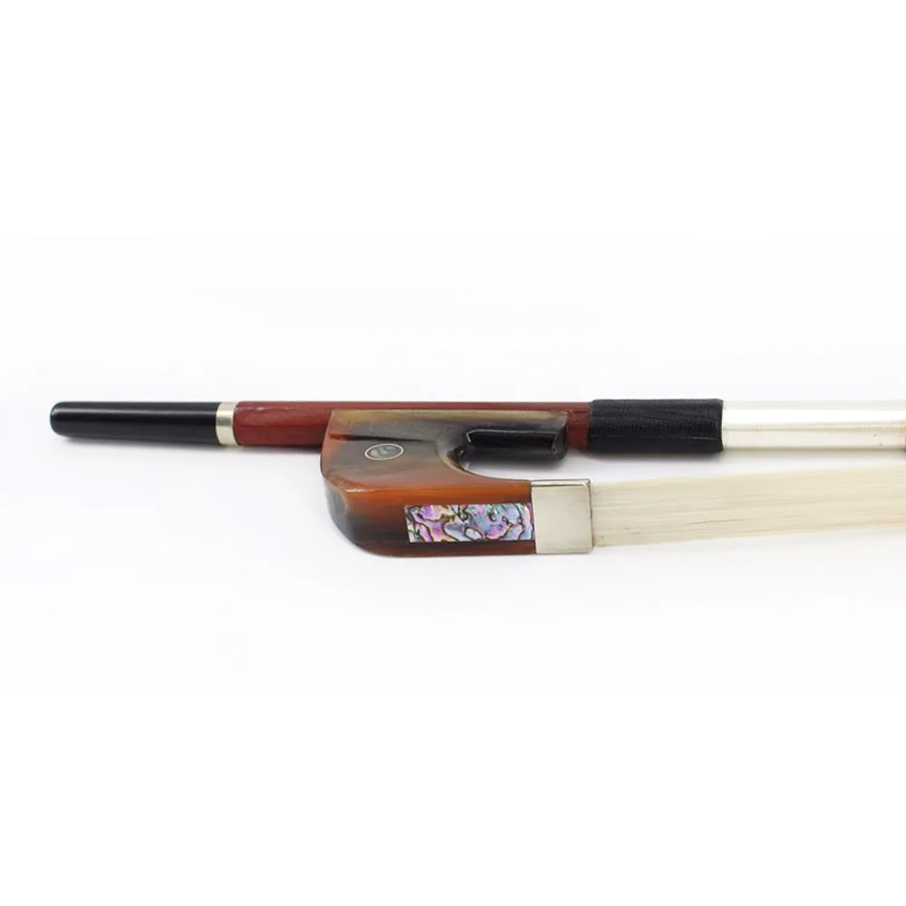 Horn Green Wood Bass Bow German Style