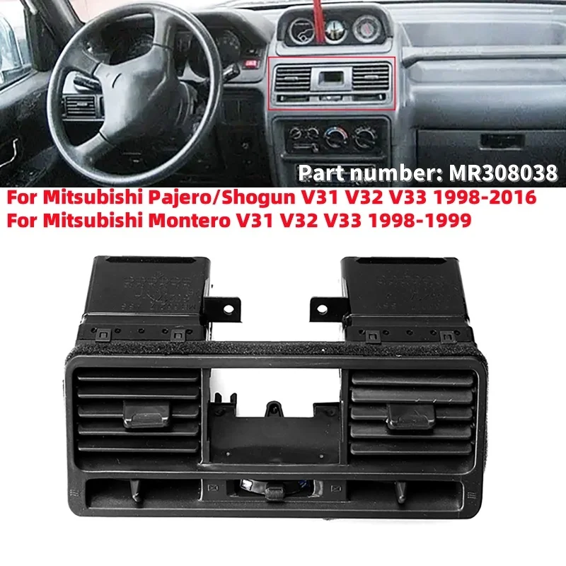 

Car Dashboard Air Conditioning Vent Outlet Panel for Mitsubishi Pajero/Shogun V31 V32 V33 1998-2016 MR308038