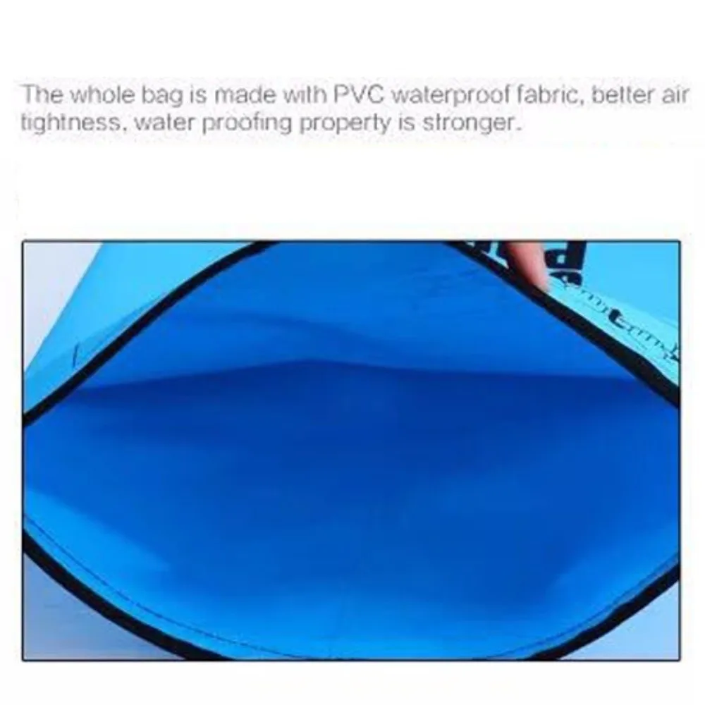 

10L Waterproof Dry Bag Waterproof with Shoulder Straps Swimming Bucket Bag Foldable Large-Capacity Beach Backpack Beach Swimming