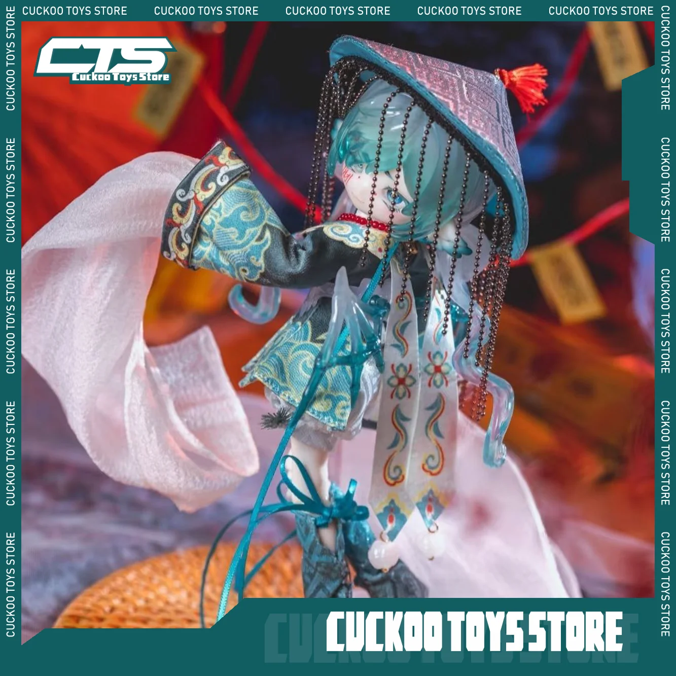 متوفر في المخزون صندوق بيني الأصلي X تمثال أنيمي الحفلة الخضراء ألعاب عصرية حلي سطح المكتب الجماعية دمية لطيفة هدية الهالوين