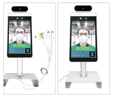 Infrared Tablet Face Recognition Temperature For Time Attendance