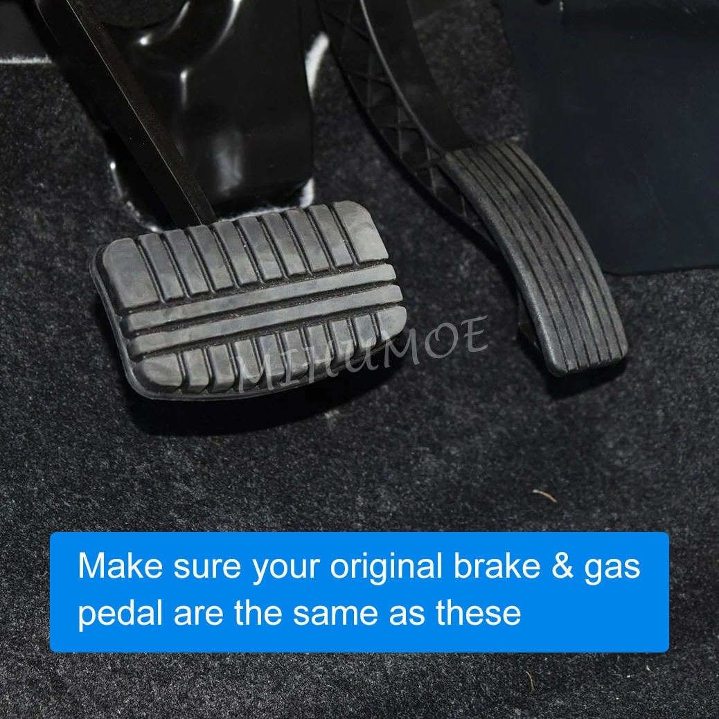 Anti-Slip Foot Brake Gas Accelerator Pedal Pad Cover For Mitsubishi Eclipse Cross Outlander Sport ASX Lancer RVR Automatic