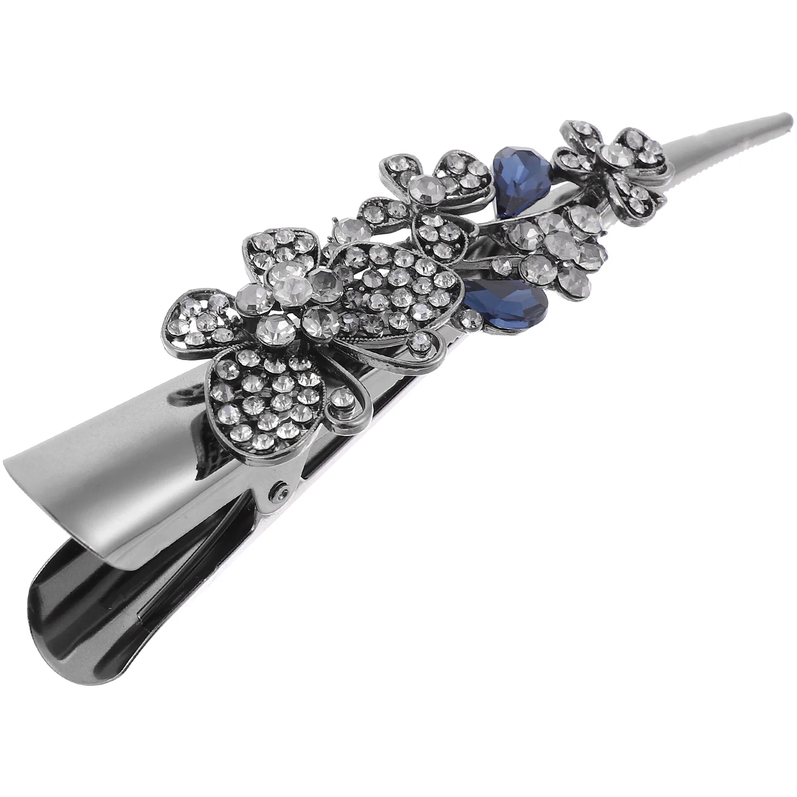 

Hair Clasp Clips for Women Personality Accessories Metal Rhinestone Elegant Bride