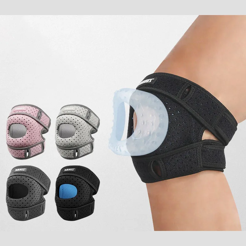 

1PC Sport Patella Knee Brace Patellar Tendon Support Strap With Gel Pad - Knee Pain Arthritis Tendonitis Knee Stabilizer