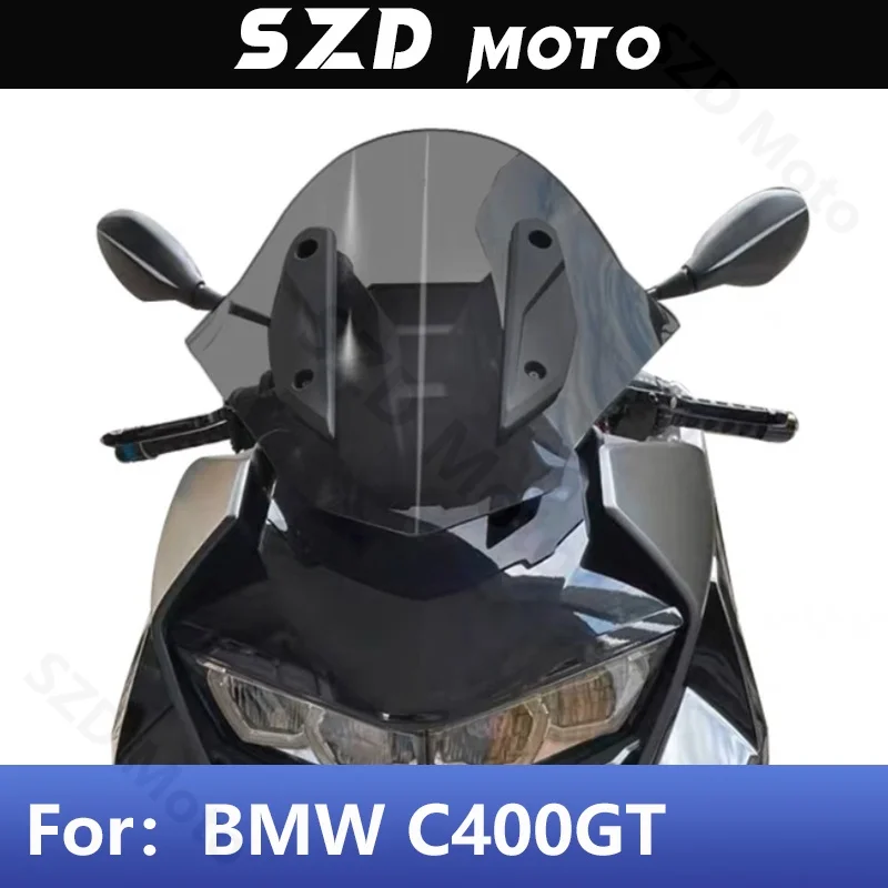 

For BMW C400GT C 400GT C 400 GT Motorcycle Accessories Windshield Windscreens Wind Deflectors Visor Viser Screen Black