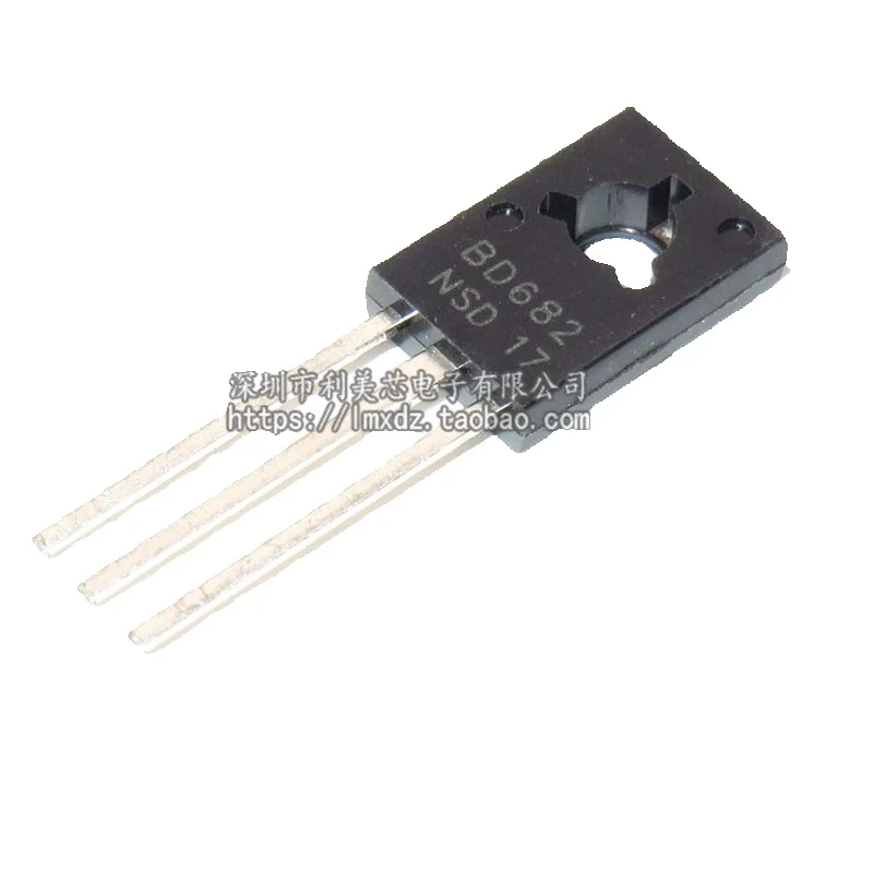 BD682 BD682G Darlington 4A 100V Plug-in TO-126 PNP TransisTor