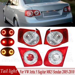 Car LED Tail Lamp Assembly For Volkswagen VW Jetta 5 Sagitar MK5 Sendan 2005-2019 2010 Rear Stop Brake Light Turn Signal Lamp