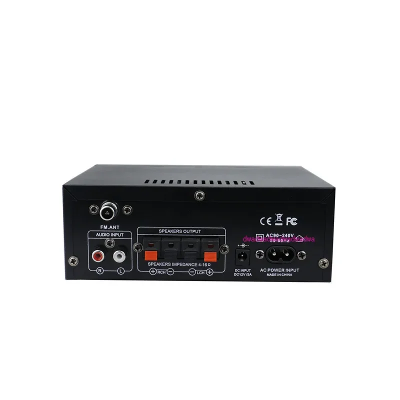 AK45 digital power amplifier Bluetooth U disk power amplifier two-channel power amplifier