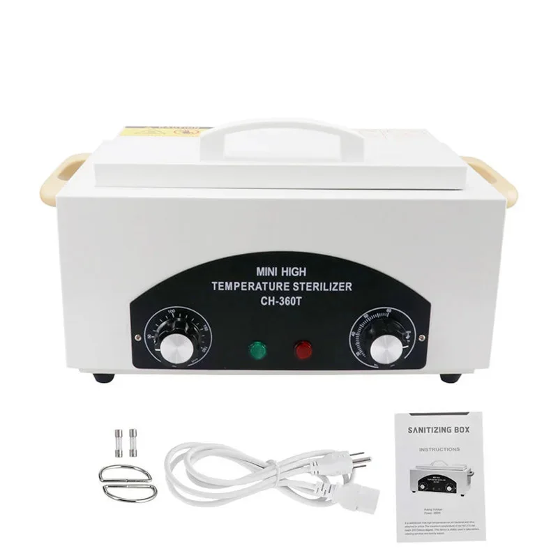 High Temperature Disinfection Box Nail Tool Sterilizer Dental Medical High-Temperature Heating Sterilization For Home Use