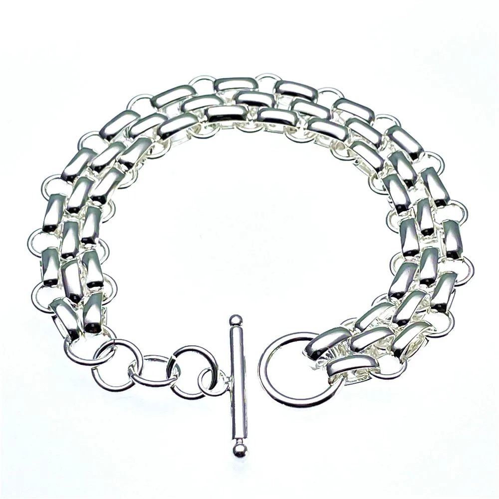 Andara925 sterling silver bracelet fashion TO ring bracelet women engagement jewelry gift