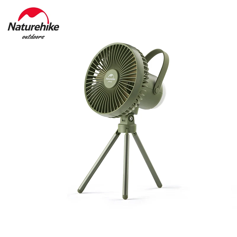 

Naturehike Lighting Fan Outdoor Multifunctional 8000mAh Battery Camping Tent Fan 730g Leisure Travel Equipment Tool With Tripo