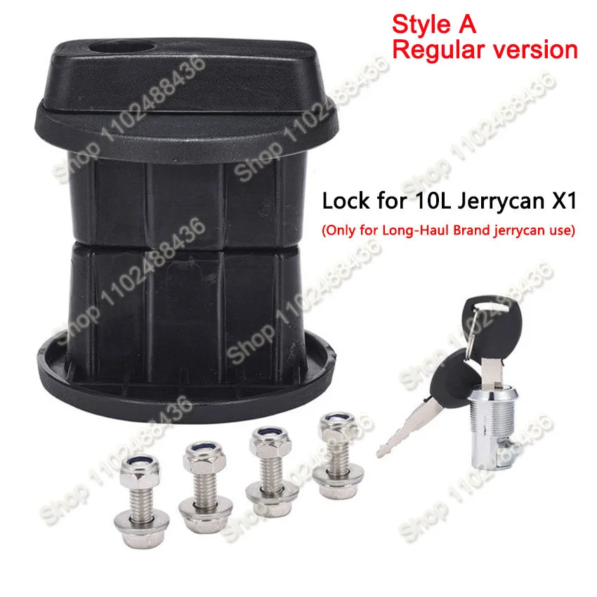 10L Petrol Can Jerry Cans Bracket Holder Lock Fastener Fuel Tank Mount Clamp with Screws 3