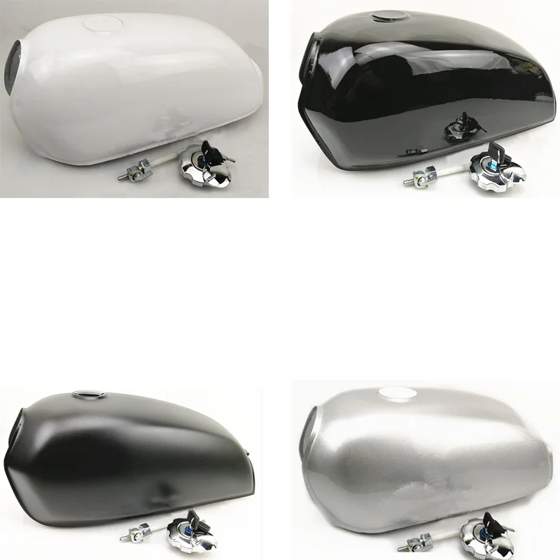 Motorcycle JH70 BENLY50S Cafe Racer Gasoline Tank 6 Or 8L Capacity With 4 Colors Model Scooter Moped Fuel Oil Box