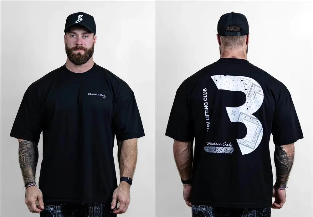 2026 Simple Chris Fitness Training Exercise Gym T-Shirt Cotton Graphic Tee Men Women Summer Streetwear Top