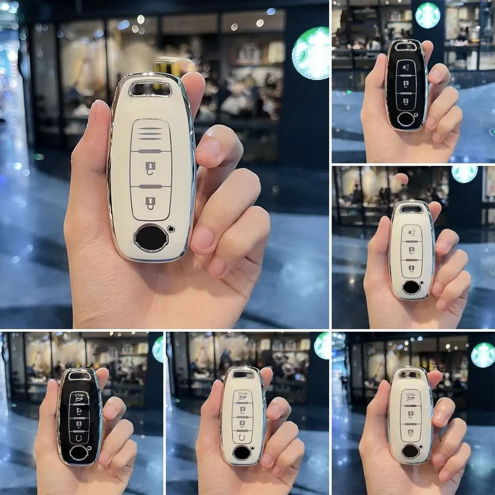 

TPU Car Key Case Holder Full Cover Remote Key Case for Nissan X-trail T33/Qashqai 2022 J12/Ariya/Altima/Teana 2022 2023