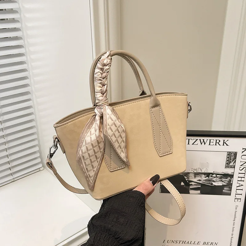 2025 Vintage Bucket Bag, Fashion Top Handle Purse for Women, Commuter Crossbody Tote, Versatile Day to Night Bag, Textured Sling