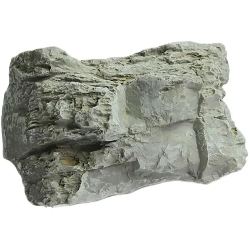 Lightweight Artificial Rocks for Landscaping Durable Fiberglass Decorative Stones for Lawn Garden Easy to Move Simulated