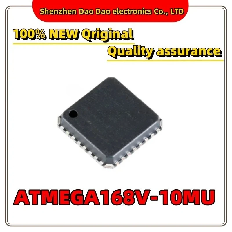 New Original ATMEGA168 ATMEGA168V-10MU ATMEGA168V 10MU Ic Chip QFN-32 Microcontroller