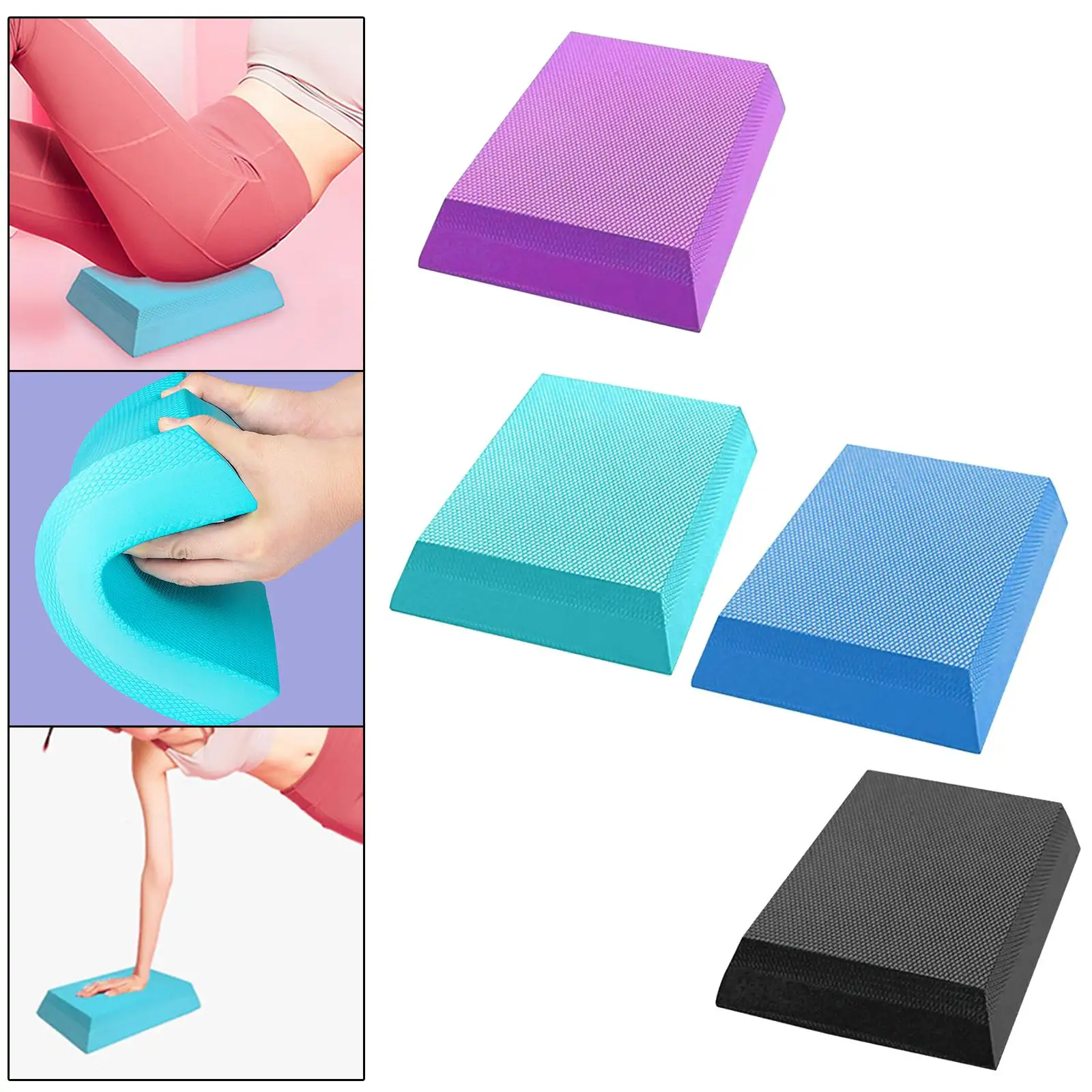 Soft Exercise Balance Pad, Foam Mat Stability Trainer Pad Knee Pad Cushion for