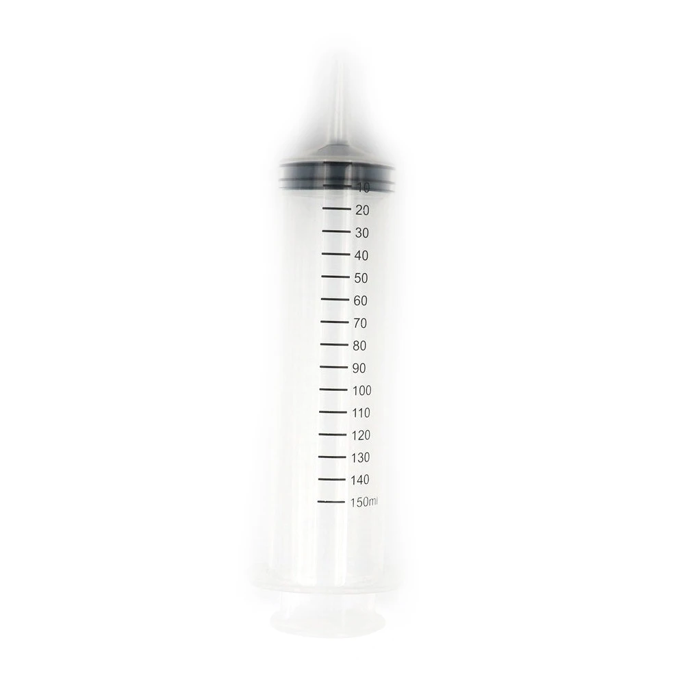 Reusable Big Large Hydroponics Plastic 50ml 150ml Nutrient Sterile Health Measuring Syringe Tools Cat Feeding Accessories