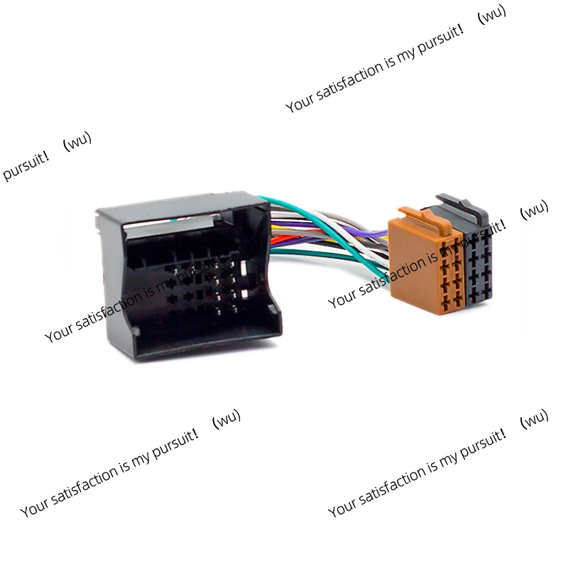 For ISO Stereo Radio Harness, Lead Adapter, Citroen C2 C3 C4 C5 C6 C8 Peugeot All Models Automatic Stereo