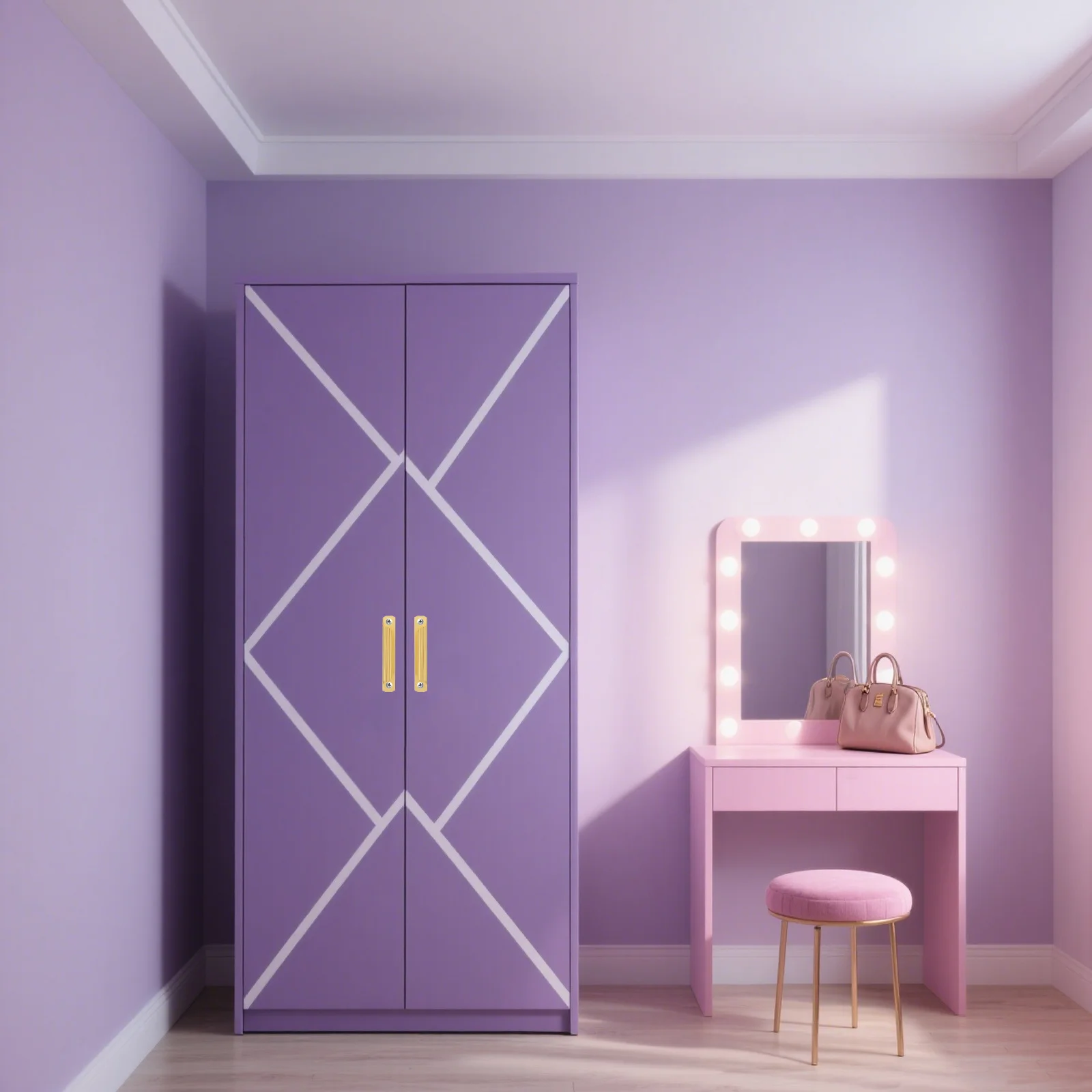 

3pcs Aluminum Alloy Cabinet Pulls Lightweight Modern Design Sliding Door Handle For Kitchen Wardrobe Closet Cupboard Drawer