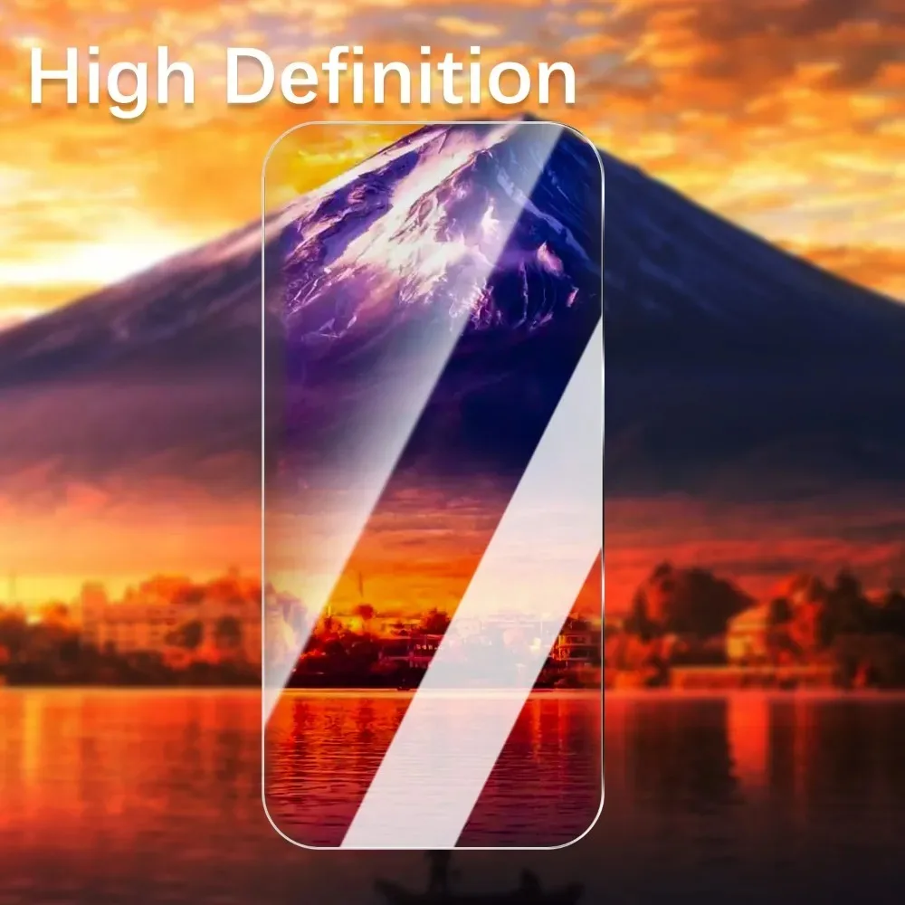 Protetor de tela anti-luz azul, 2 peças, fácil instalação, para iphone 17 pro max 17air, proteção para os olhos, filme frontal de vidro temperado hd