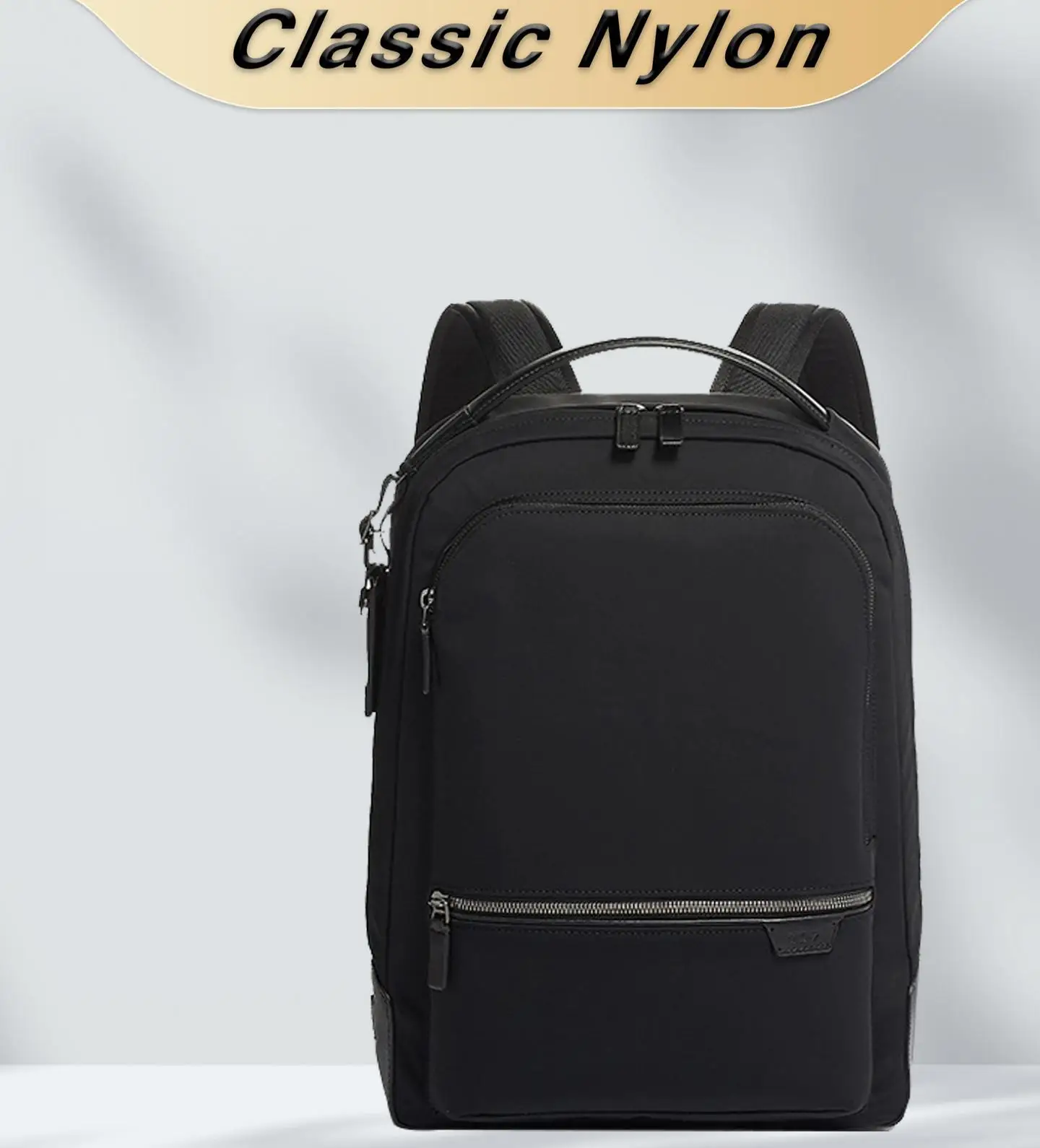 حقيبة ظهر للمغامرة للشباب - حقيبة نهارية سوداء أنيقة مع نسيج مقاوم للطقس للنزهات والاستكشاف 6602011