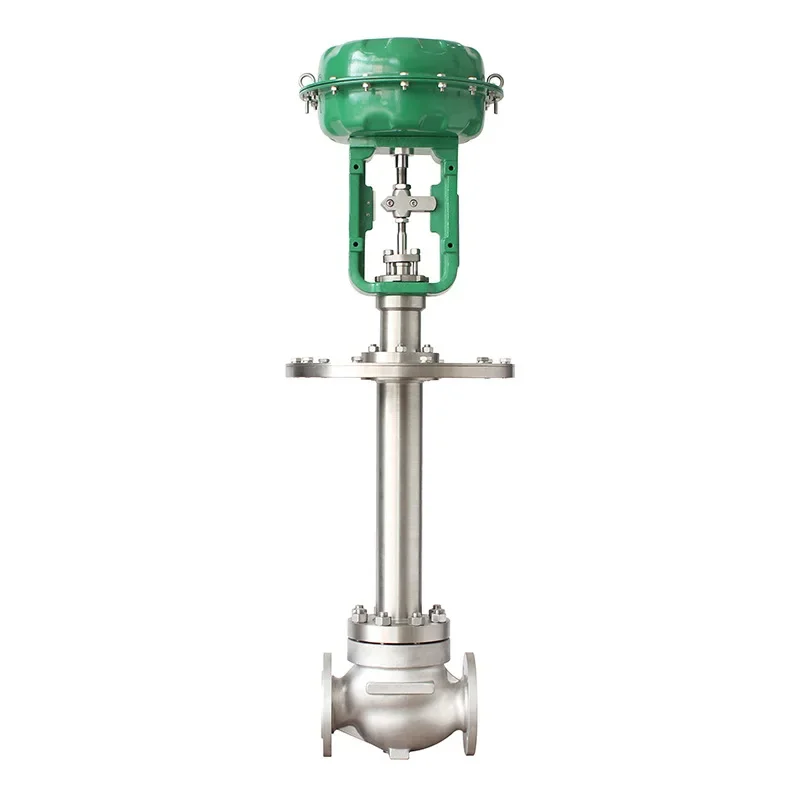 Pneumatic three-way converging control valve stainless steel shunt mixed oil steam flow proportional control valve