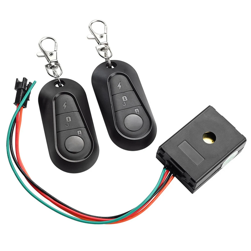 36V/48V/60V/72V Anti-Theft E-bike Alarm System Electric Scooter Security Remote Control For Cycling Vehicle Accessories