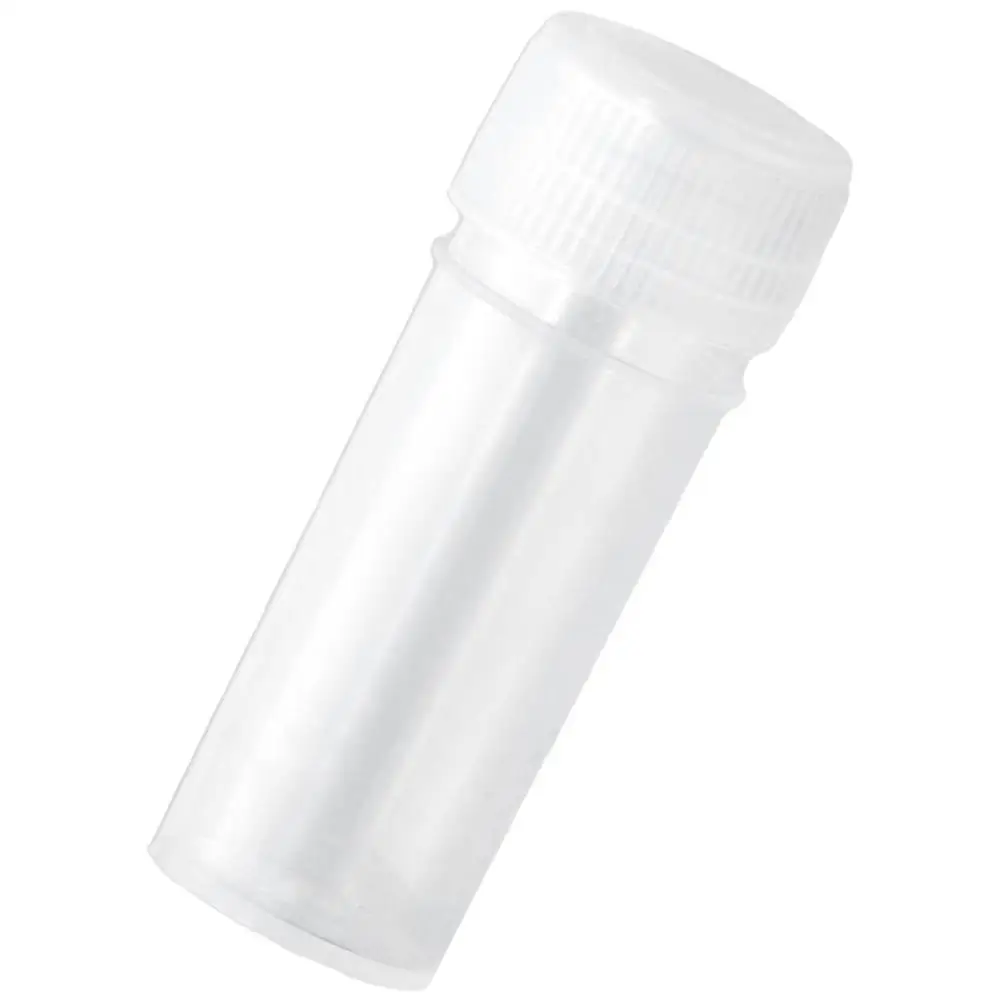 Conteneur de stockage d'échantillon en plastique translucide, tube à essai, parfum, perles, liquide, poudre, pratique, 5ml, 1 pièce, 100 pièces