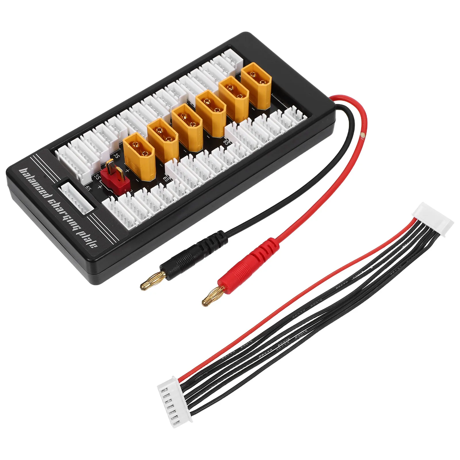 

Parallel Battery Charging Plate Board Connector Fast Charging Hub for Rc Lipo Batteries Xt60