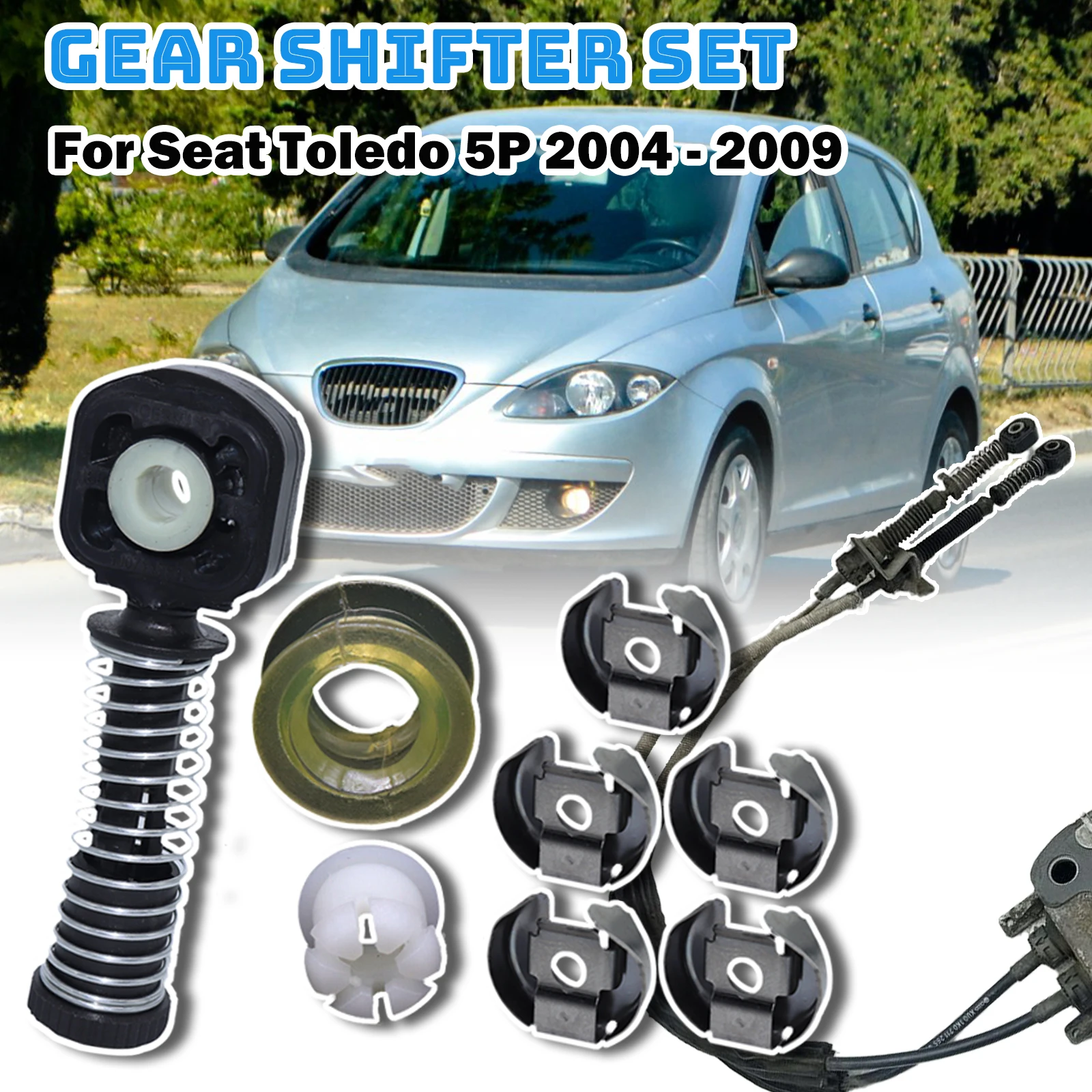 

Автомобильный механический трос переключения передач, рычаг переключения передач, рычаг переключения передач, соединительный стержень для Seat Toledo 5P VW Golf Plus 5M Beetle Golf MK5