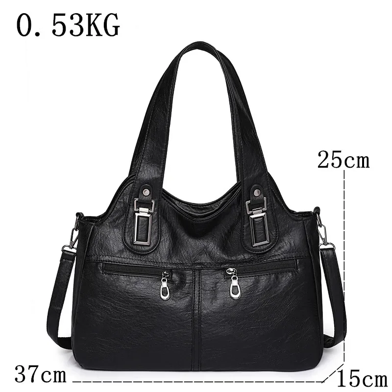 Genuine Brand Leather Handbags Luxury Handbags Designer Large capacity Shoulder Crossbody Bags for Women New Purses and Sac